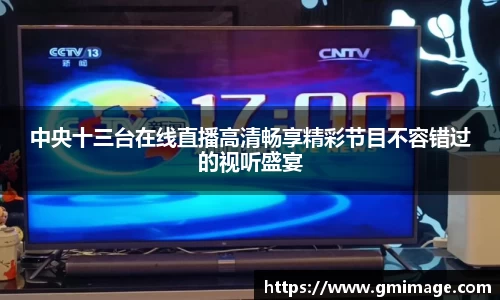 中央十三台在线直播高清畅享精彩节目不容错过的视听盛宴